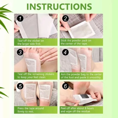 Foot Pads (Pack of 10 Patches)